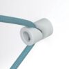 Drapering hvit – V krok oppheng til lampe for tak og vegg