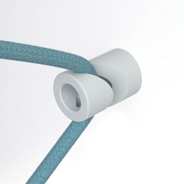 Drapering hvit – V krok oppheng til lampe for tak og vegg
