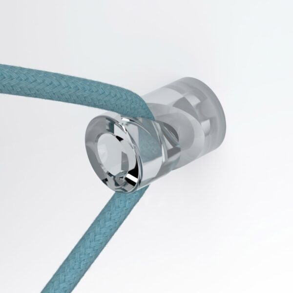 Drapering transparent – V krok oppheng til lampe for tak og vegg