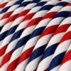 Barbershop lampeledning – rund stoffledning inkl. jord