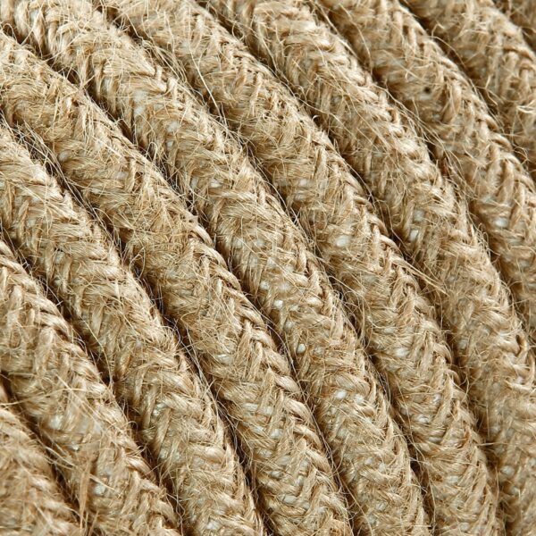 Strie lampeledning og stoffledning til lampe