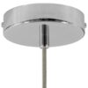 Lampekopp/Baldakin Rund (Ø120) – Chrome