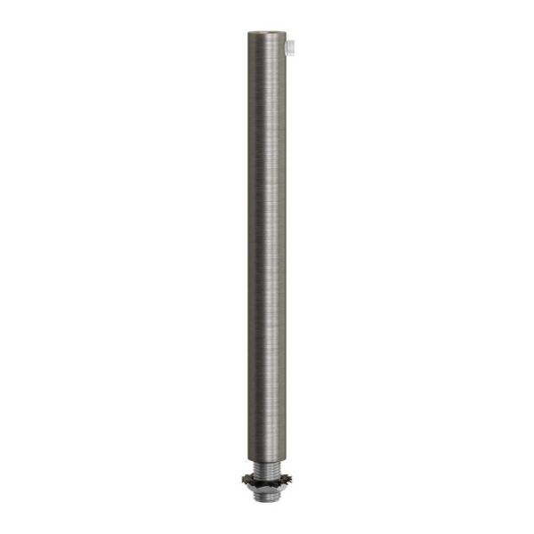 Forlenget Kabelklemme til Lamper 7/15cm - Metall - 15 cm, Børstet Titan