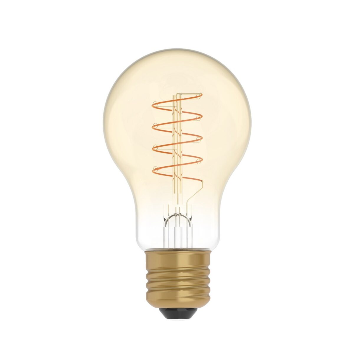 E27 A60 Carbon, Spiral LED Spiral – 4W, Ekstra varm, 1800K, Dim - Bilde 8