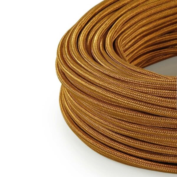 Alternative view of Whisky Kobber lampeledning og stoffledning til lampe