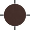 Rust – 4 hull Koblingsboks/Takboks (Ø120mm) For Sideveis Kabler
