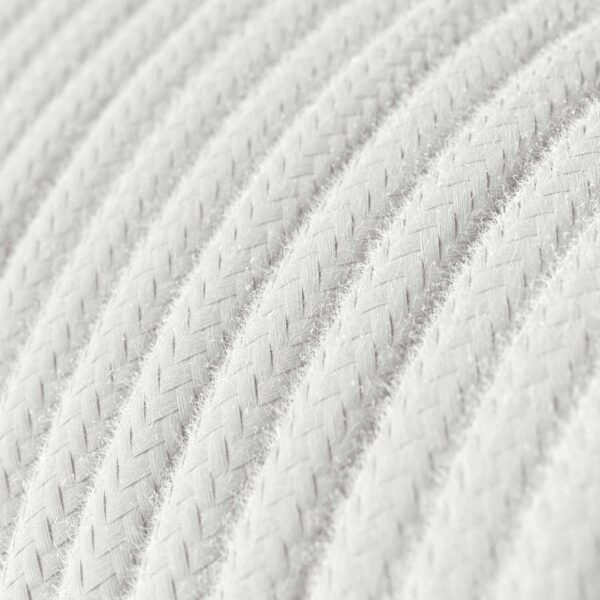 Alternative view of Ultramyk Matt Hvit lampeledning og stoffledning