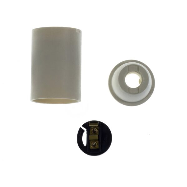 Termoplast E14 sokkel - Hvit - Bilde 3