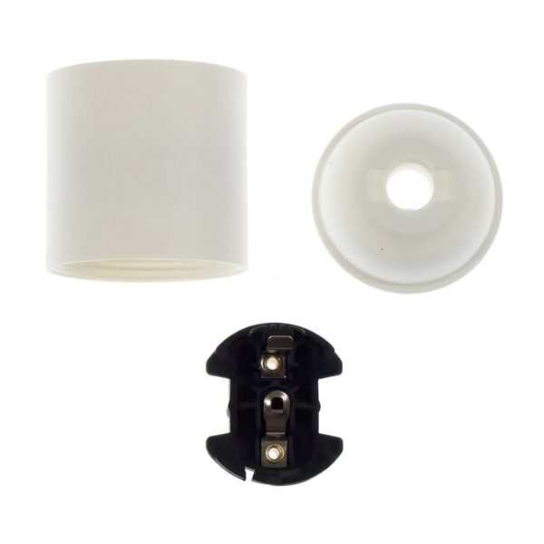 Alternative view of Termoplast E27 sokkel - Hvit