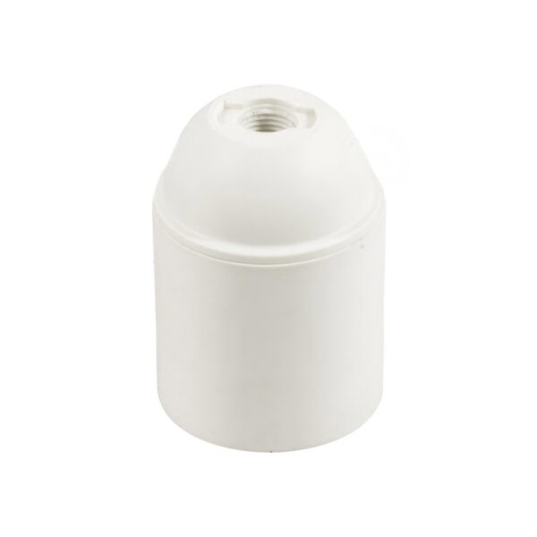 Termoplast E27 sokkel - Hvit