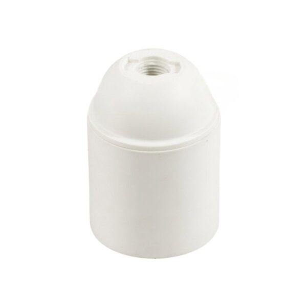 Termoplast E27 sokkel - Hvit