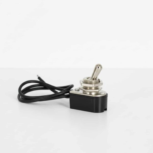 Vippebryter for lampe - Retro, Chrome, 3A, M12