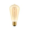 E27 Carbon, Edison, Dim, CRI 80 ST64 7W 640Lm 2700K