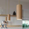 Tubo XL Treverk Bøk - Lampesokkel Spotlight, E14