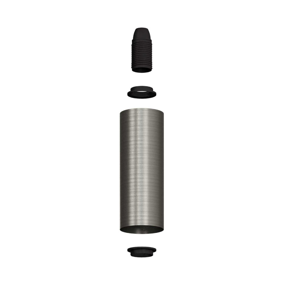 Tubo XL Børstet Titan - Lampesokkel Spotlight, E14 - Bilde 3