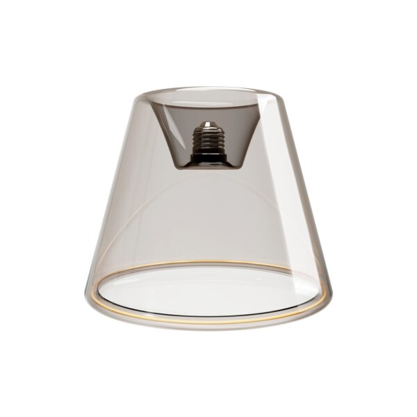 G11 Halo Lampeskjerm Lyspære - Smoky, Ø190mm, 1900K
