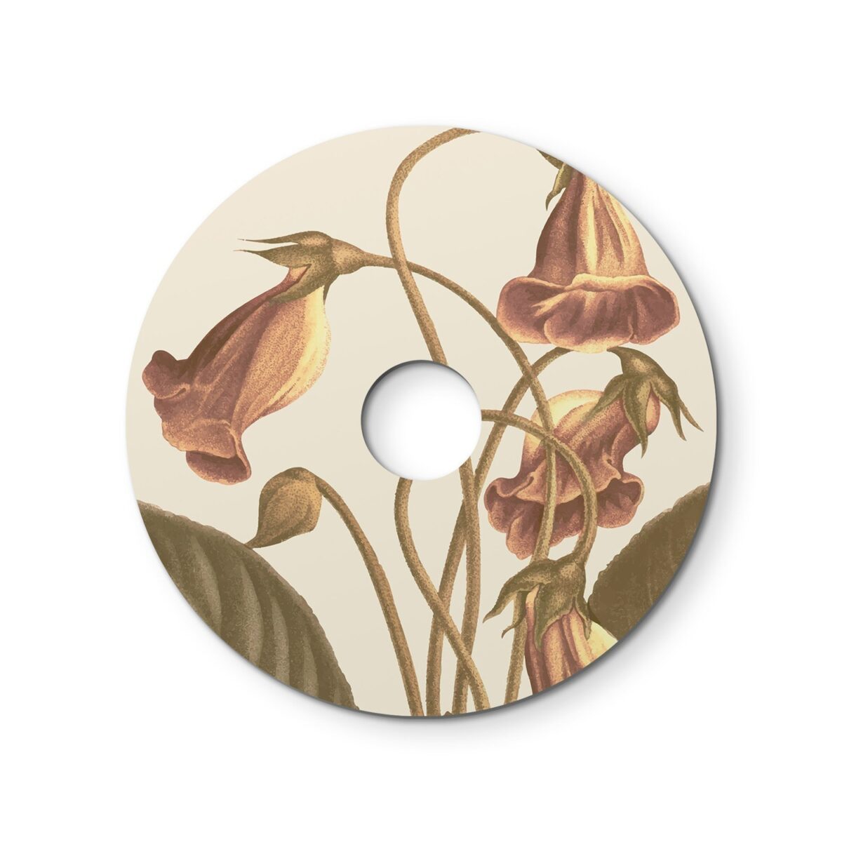 Botanical Gloxinia – Ø240 Flat Lampeskjerm Inne/Ute