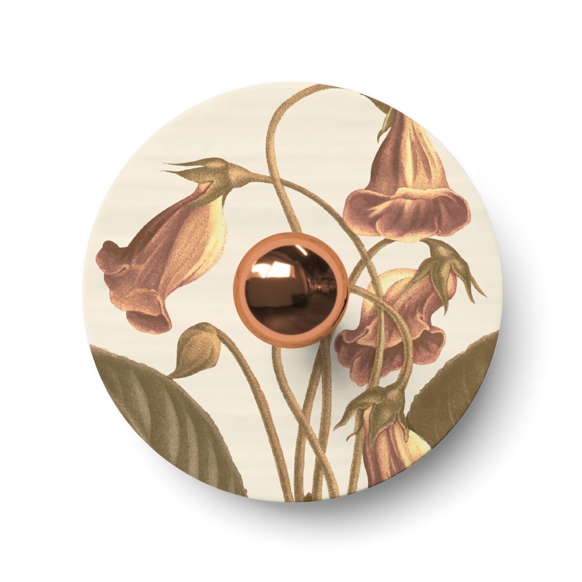 Botanical Gloxinia – Ø240 Flat Lampeskjerm Inne/Ute - Bilde 2