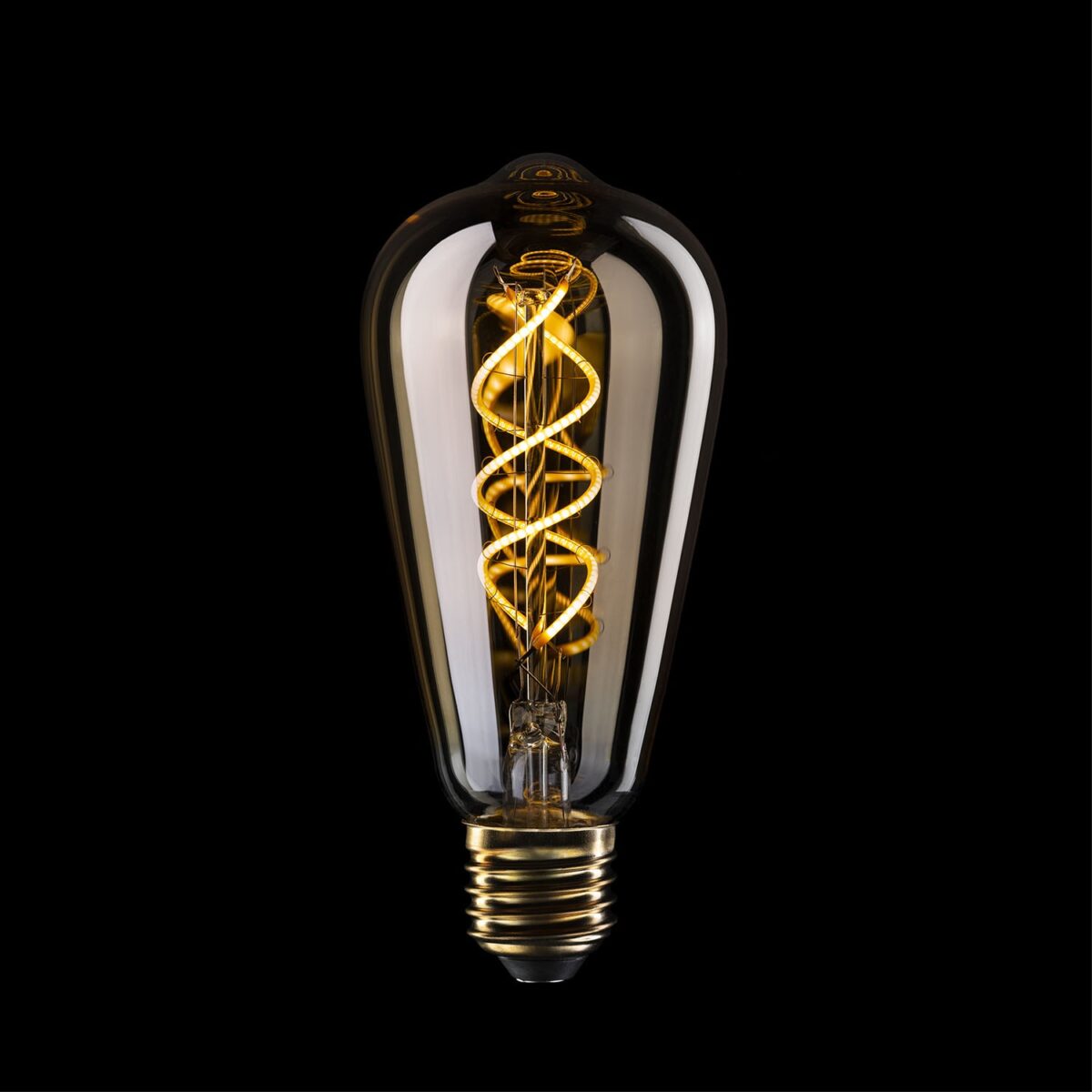 5V Lyspære Edison ST64,  Dimbar, 1,3W, E27, 2500K - Bilde 7