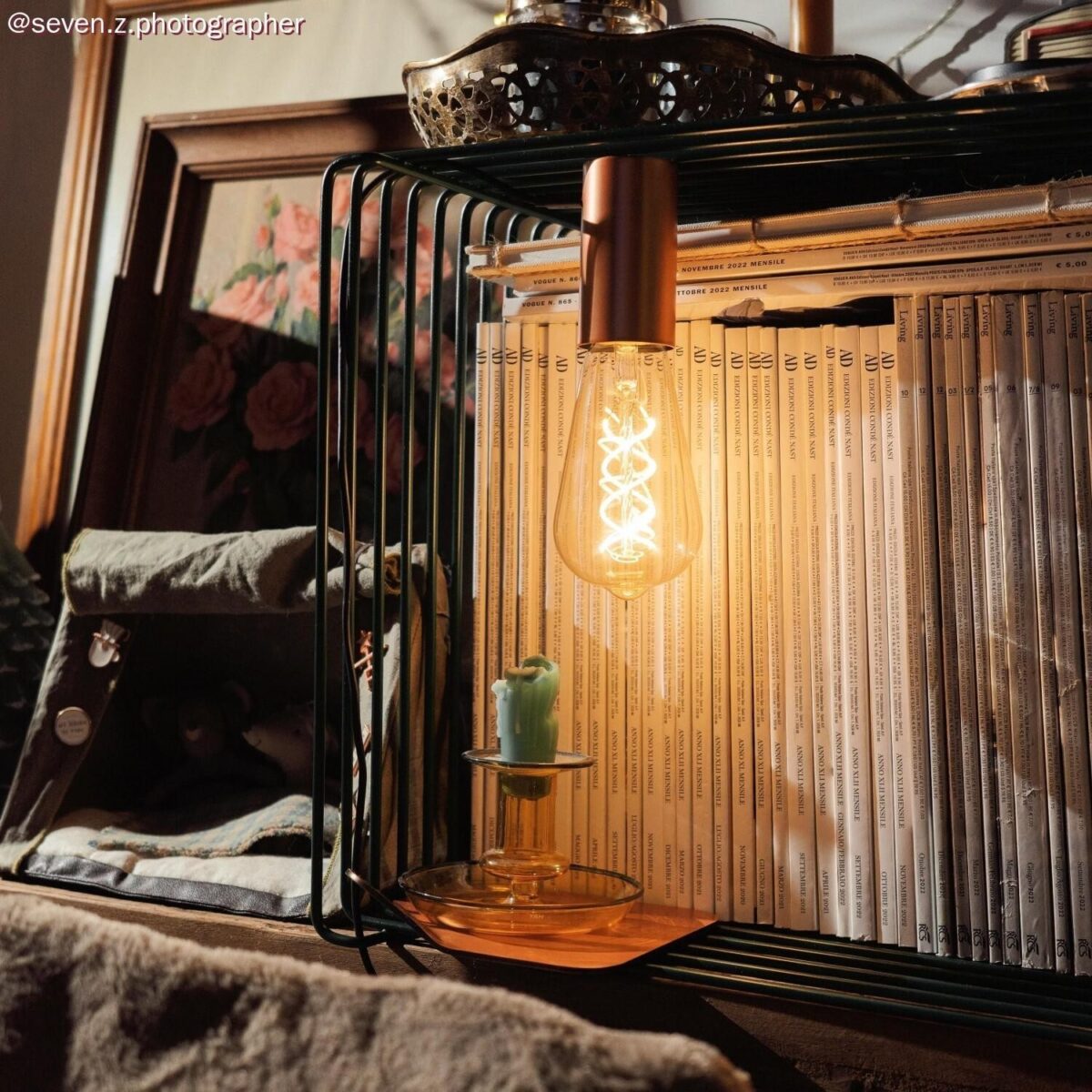 5V Lyspære Edison ST64,  Dimbar, 1,3W, E27, 2500K - Bilde 2