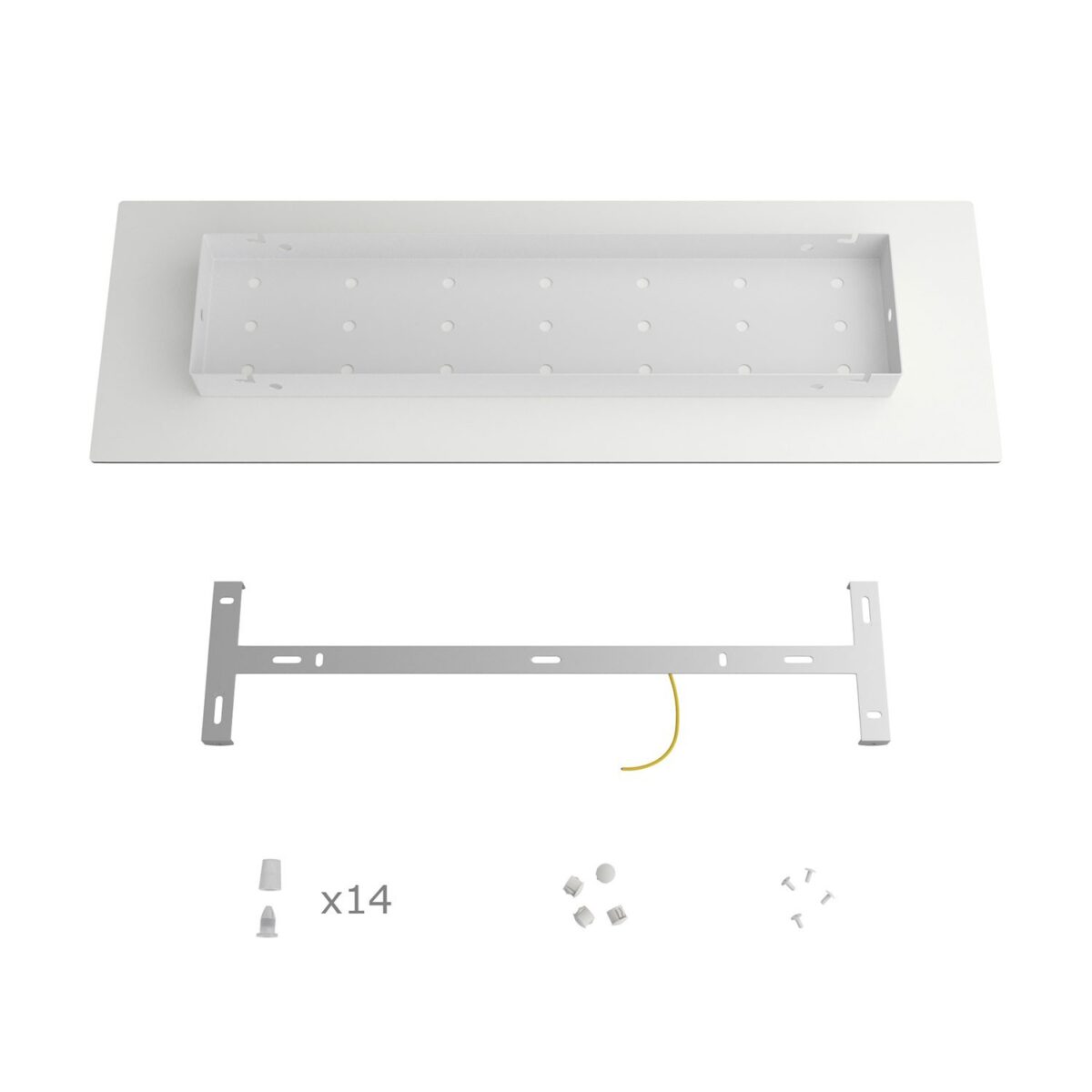Lampekopp XXL - 675 x 225mm Rektangulær - Bilde 3