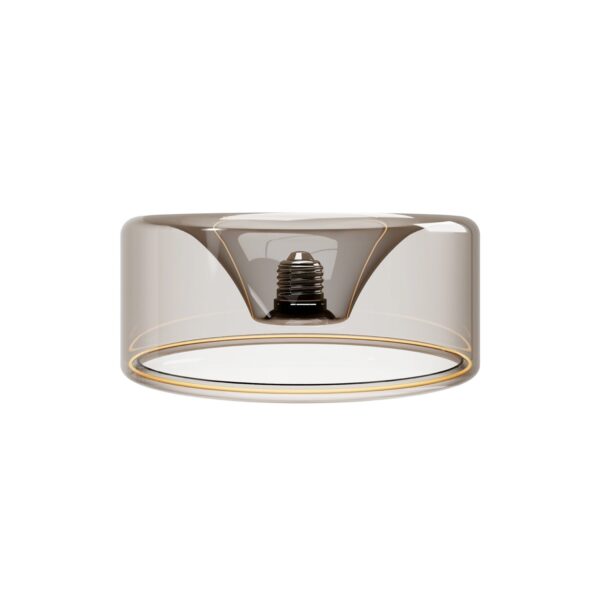 G12 Halo Lampeskjerm Lyspære – Smoky, Ø195mm, Dim, 6W, E27 1900K
