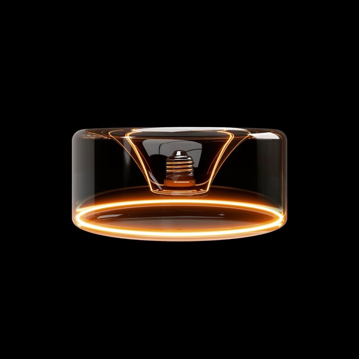 G12 Halo Lampeskjerm Lyspære – Smoky, Ø195mm, Dim, 6W, E27 1900K - Bilde 2