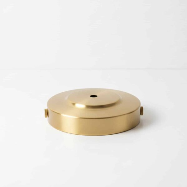Lampeskjermholder M10 Ø120 | 114-94mm | Messing Skomaker