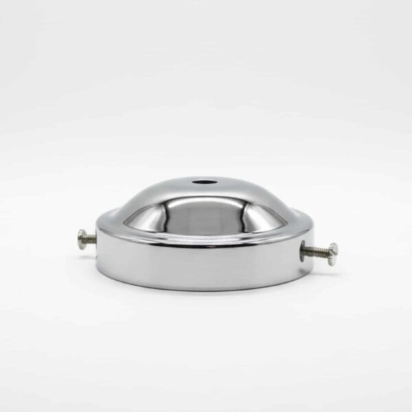 Lampeskjermholder M10 Ø86 | 66-82mm | Chrome Skomaker