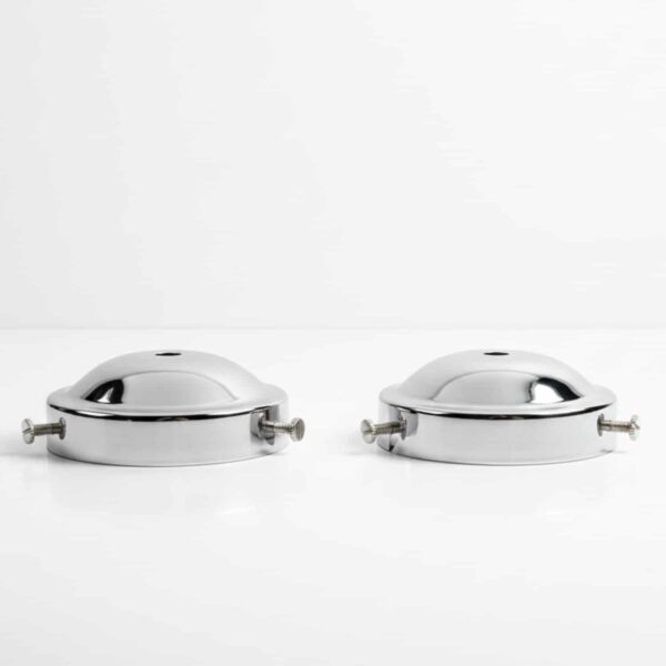 Alternative view of Lampeskjermholder M10 Ø86 | 66-82mm | Chrome Skomaker