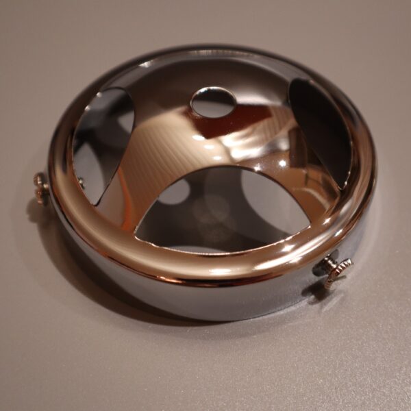 Lampeskjermholder M10 Ø86 | 66-82mm | Chrome Skomaker