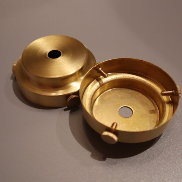Lampeskjermholder M10 Ø65 | 50-60mm | Messing Skomaker