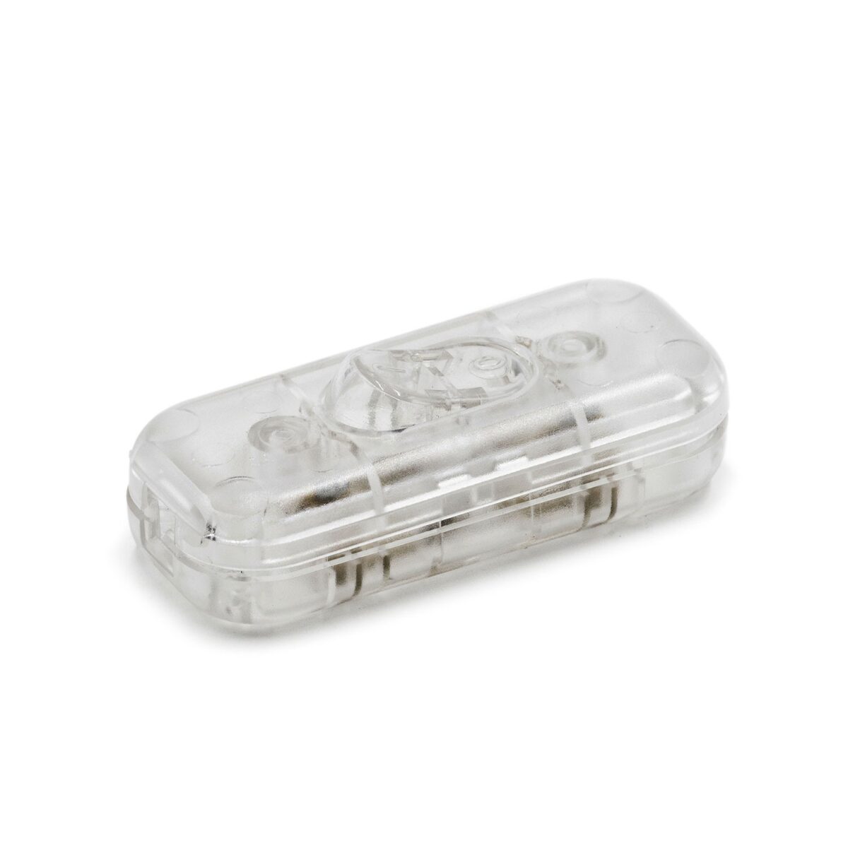 En-polt lysbryter ledning Transparent – Med jordterminal - Bilde 2