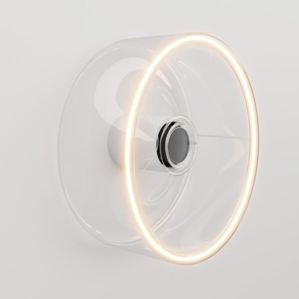 Vegglampe Ghost Clear