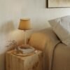 Alzaluce Wood - Bordlampe med lampeskjerm