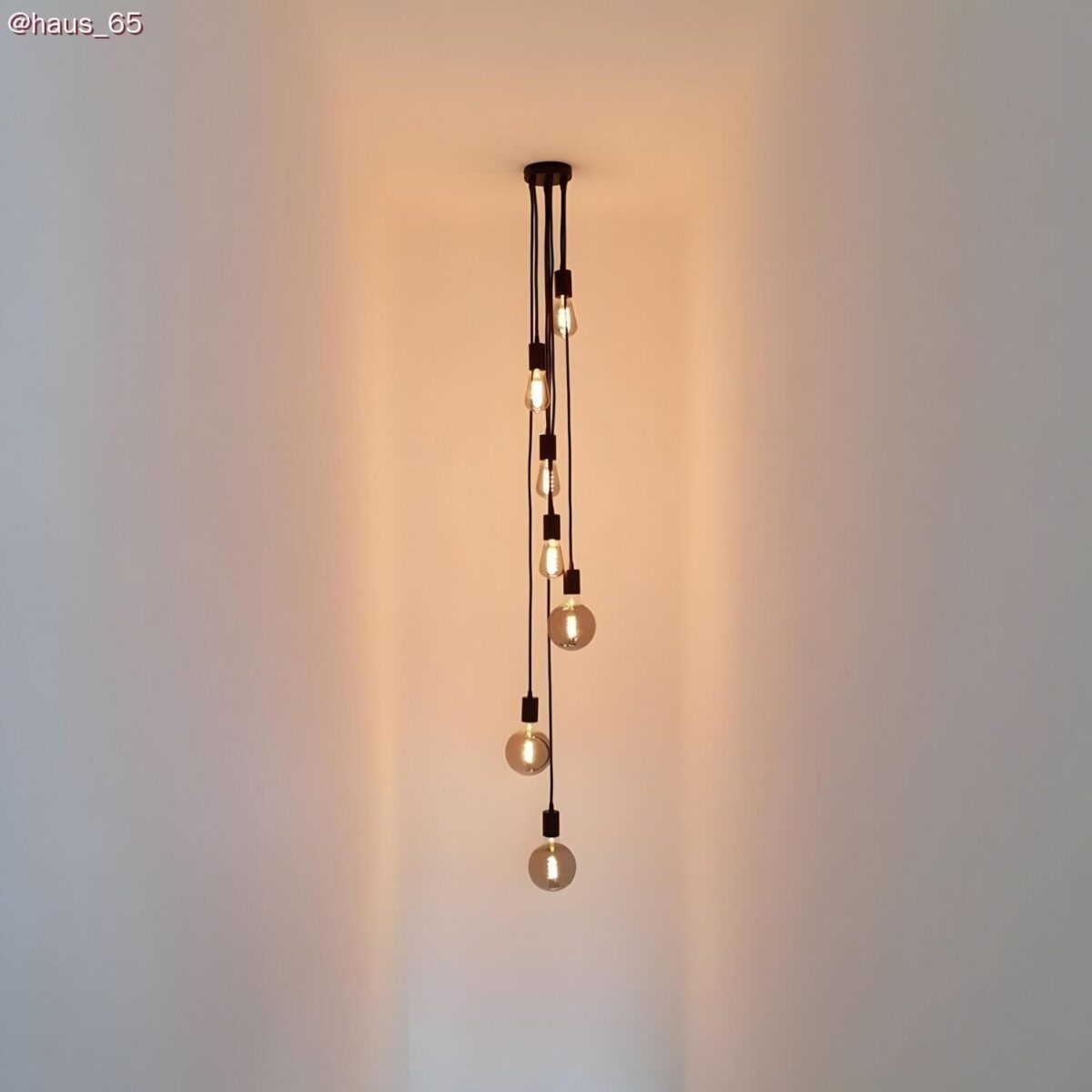 Svart Stoffledning | Rund | 2×0.75mm2 (uten jord) - Bilde 7