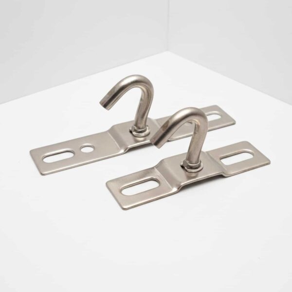 Brakett med krok for lampe