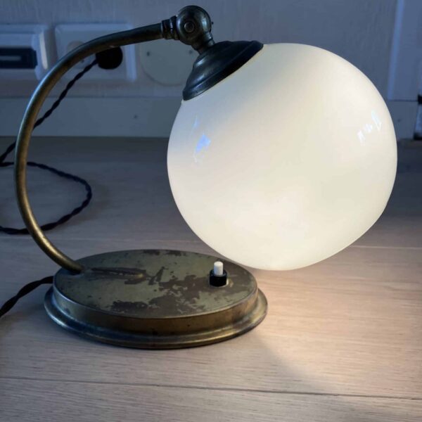 Brun tvinnet stoffledning til lampe - Bilde 3