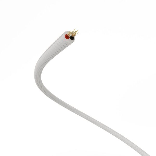 DC Lav-volt Hvit Stoffledning ~48V - Bilde 3