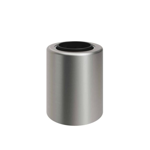 E27 Metall Sokkel, Vegg/Tak - Børstet Titan