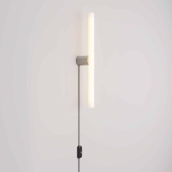 Vegglampe Linje - Metallsokkel Ø500