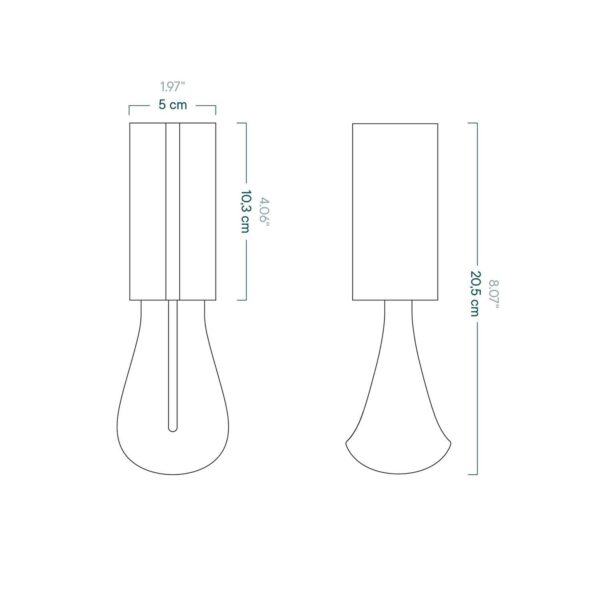 Edda - Taklampe Eik og Messing - Bilde 3