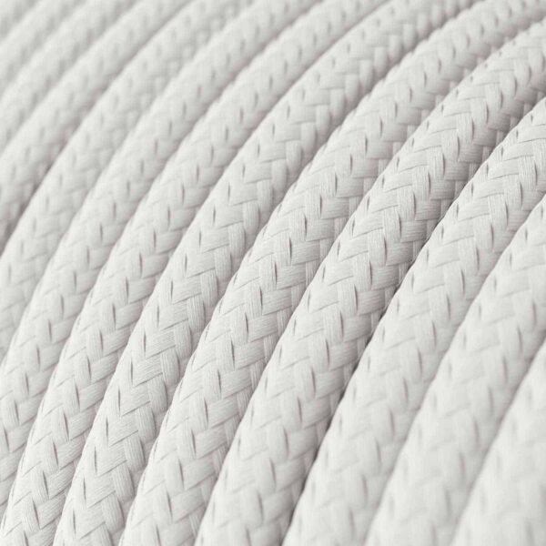 Alternative view of Ultramyk Blank Hvit lampeledning og stoffledning