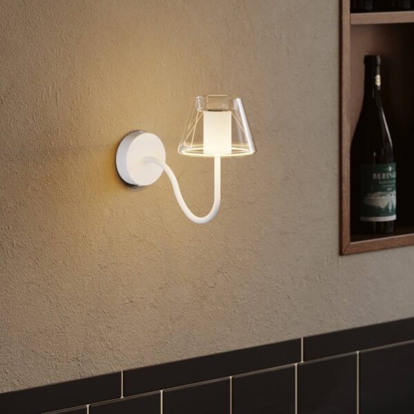 Alternative view of Halo Vegglampe | LED, Ferdig Koblet