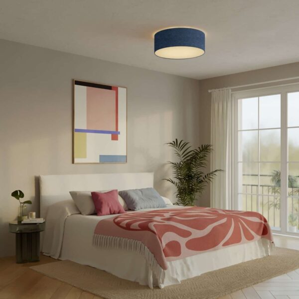 FPN Stor Slim Tekstil Taklampe 4xE27 - Ø58 / H20