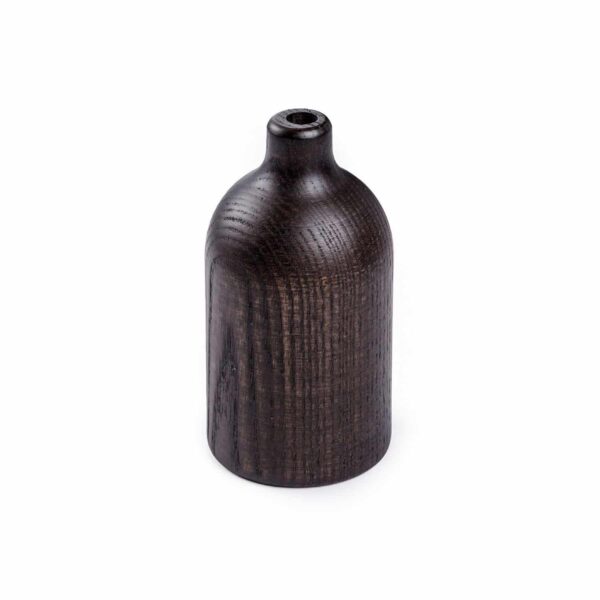 E27 "Wenge" Lampesokkel av tre med skjult kabelklemme - Bilde 3