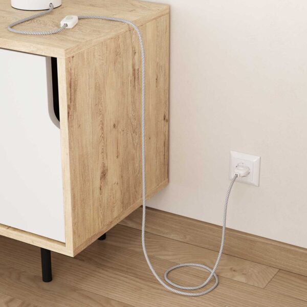 Stracciatella lampeledning og stoffledning til lampe - Bilde 3