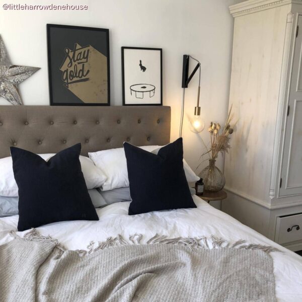 Lysknekt av tre sort - Justerbar pendel veggfeste til lampe - Bilde 13