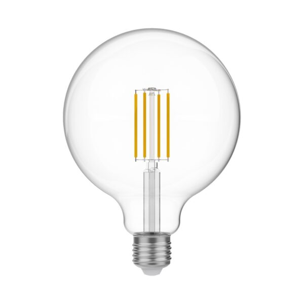 Globe G125 Lyspære Klart Glass, 3500K