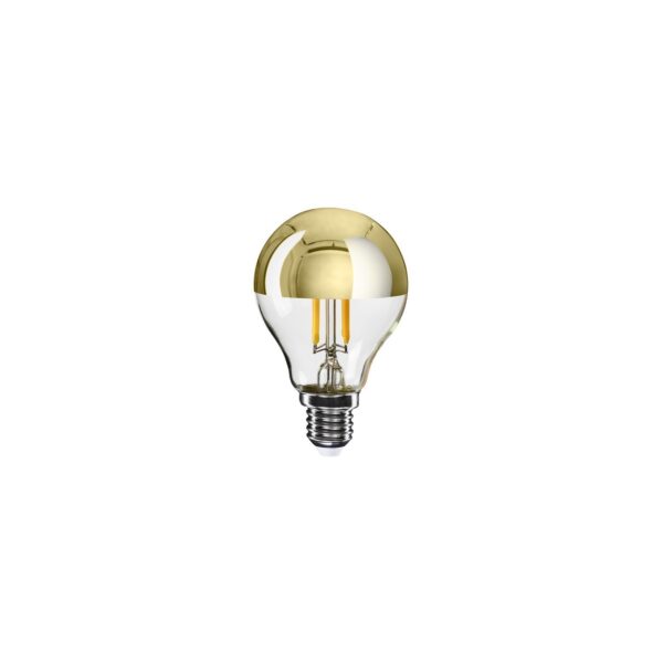 Gull – Toppforspeilet E14, Globe G45, 2700K